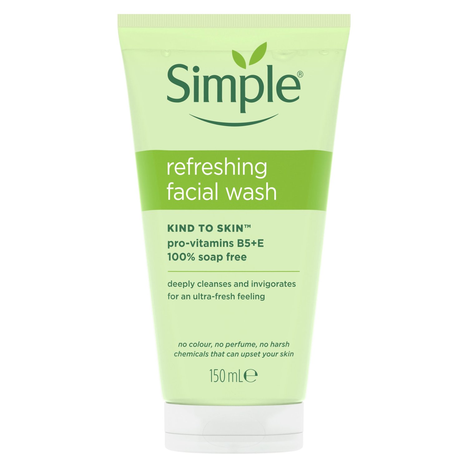 Simple Kind To Skin Refreshing Facial Gel Wash 5.1fl oz / 150ml 1 Simple Kind To Skin Refreshing Facial Gel Wash 5.1fl oz / 150ml