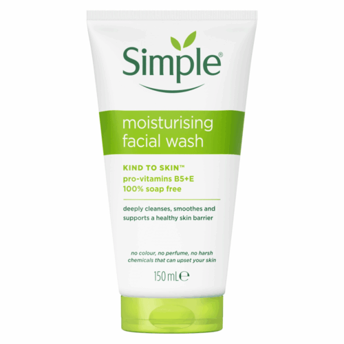 Simple Kind To Skin Moisturizing Facial Wash 5.1fl oz,150ml