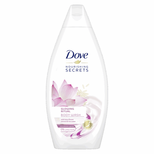 Dove Glowing Body Wash with Rice water & Lotus flower 500ml