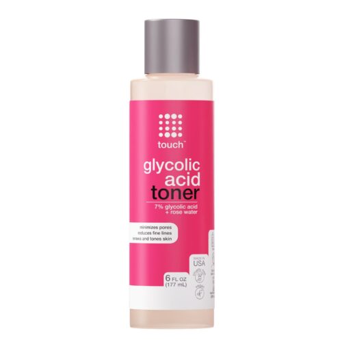 Clearance 8 Touch Glycolic Acid Toner + Rose Water 6Fl Oz