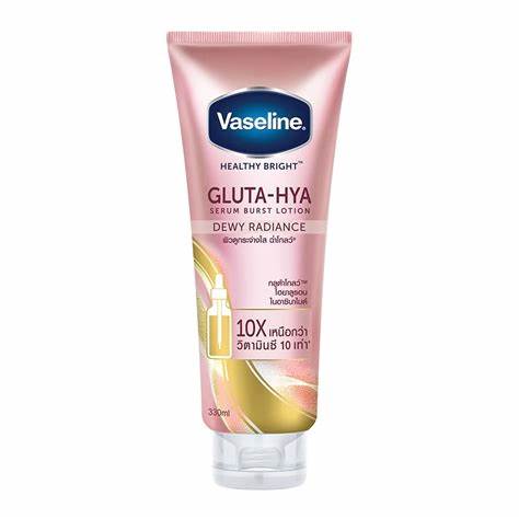 Vaseline Gluta- Hya Serum Dewey Radiance 10X Burst Lotion 300ml 1 Vaseline Gluta- Hya Serum Dewey Radiance 10X Burst Lotion 300ml