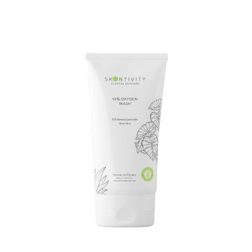 Clearance 4 Skintivity 10% Oxygen Acne Wash with Aloe Vera 150ml