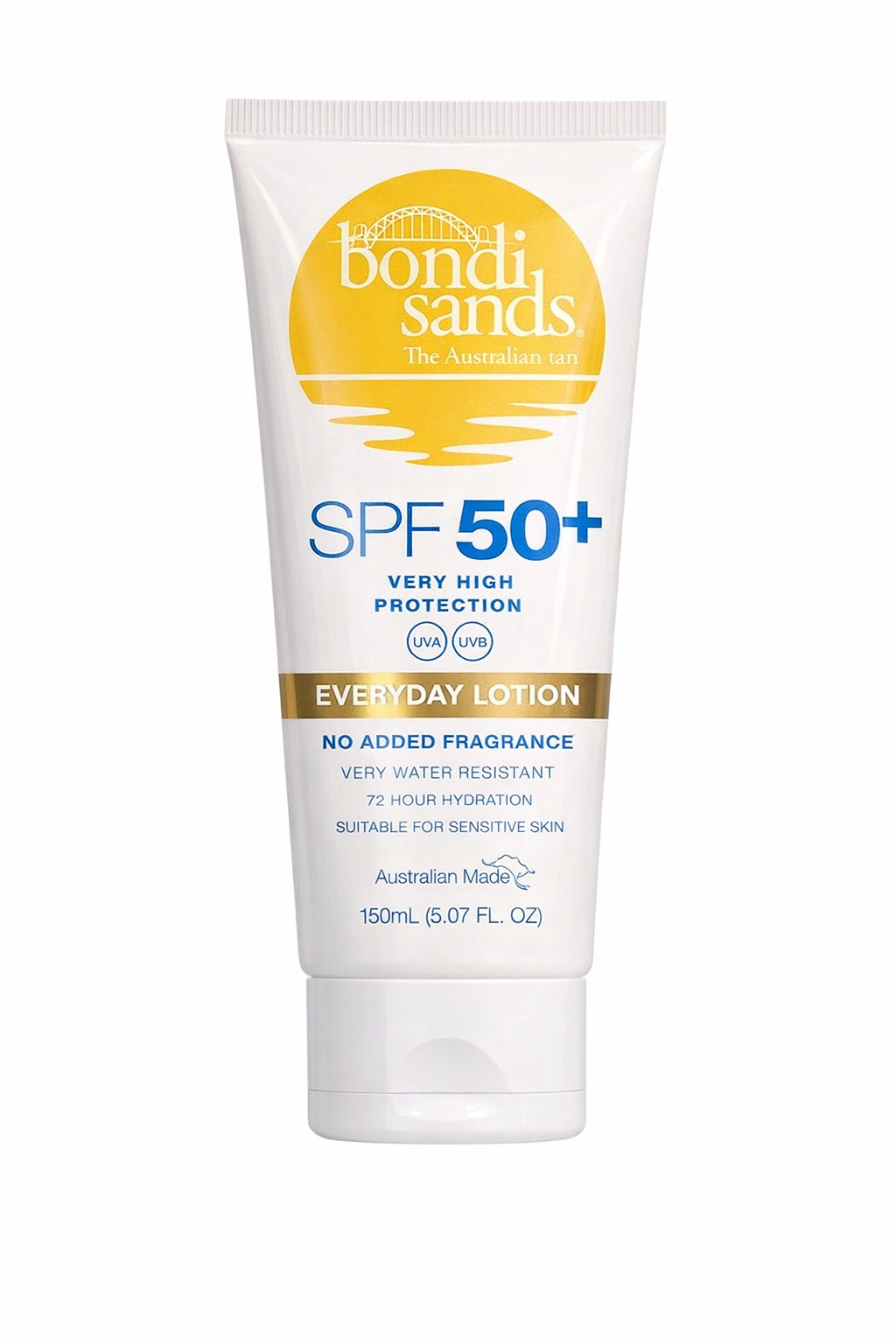 Bondi Sands Fragrance-Free Sunscreen Lotion SPF50+ 150ml 1 Bondi Sands Fragrance-Free Sunscreen Lotion SPF50+ 150ml