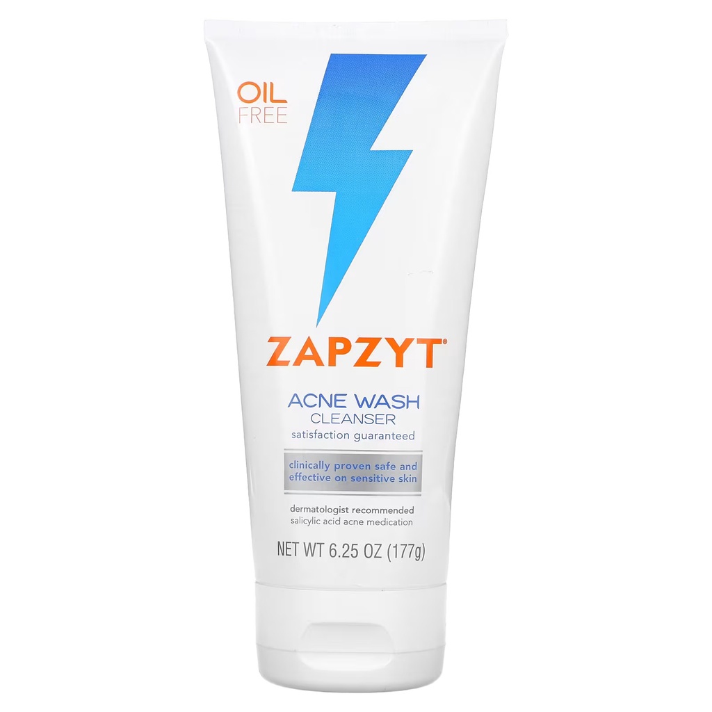 Zapzyt Acne Wash Cleanser 177g 1 Zapzyt Acne Wash Cleanser 177g
