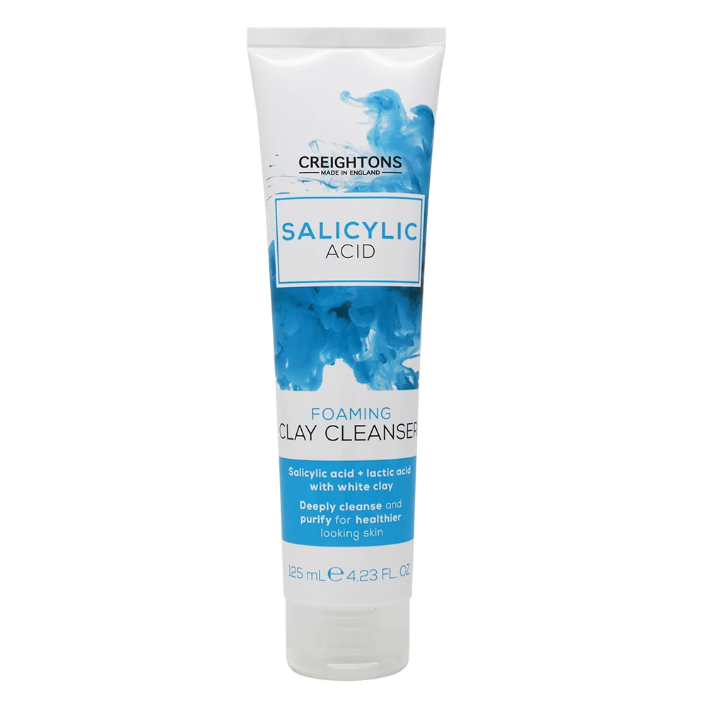 Creightons Salicylic Acid Foaming Clay Cleanser 125ml 1 Creightons Salicylic Acid Foaming Clay Cleanser 125ml