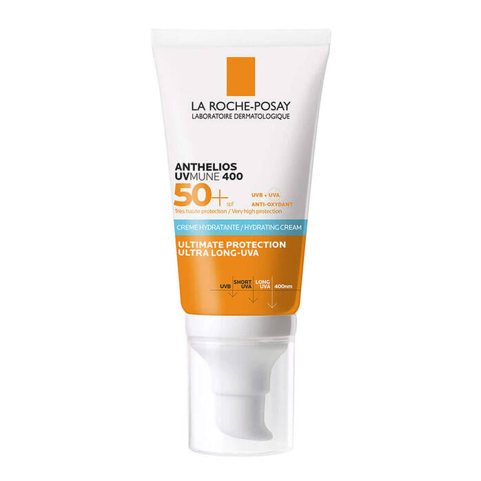 La Roche-Posay Anthelios UVMUNE 400 Hydrating Cream Spf 50+ 50ml 1 La Roche-Posay Anthelios UVMUNE 400 Hydrating Cream Spf 50+ 50ml