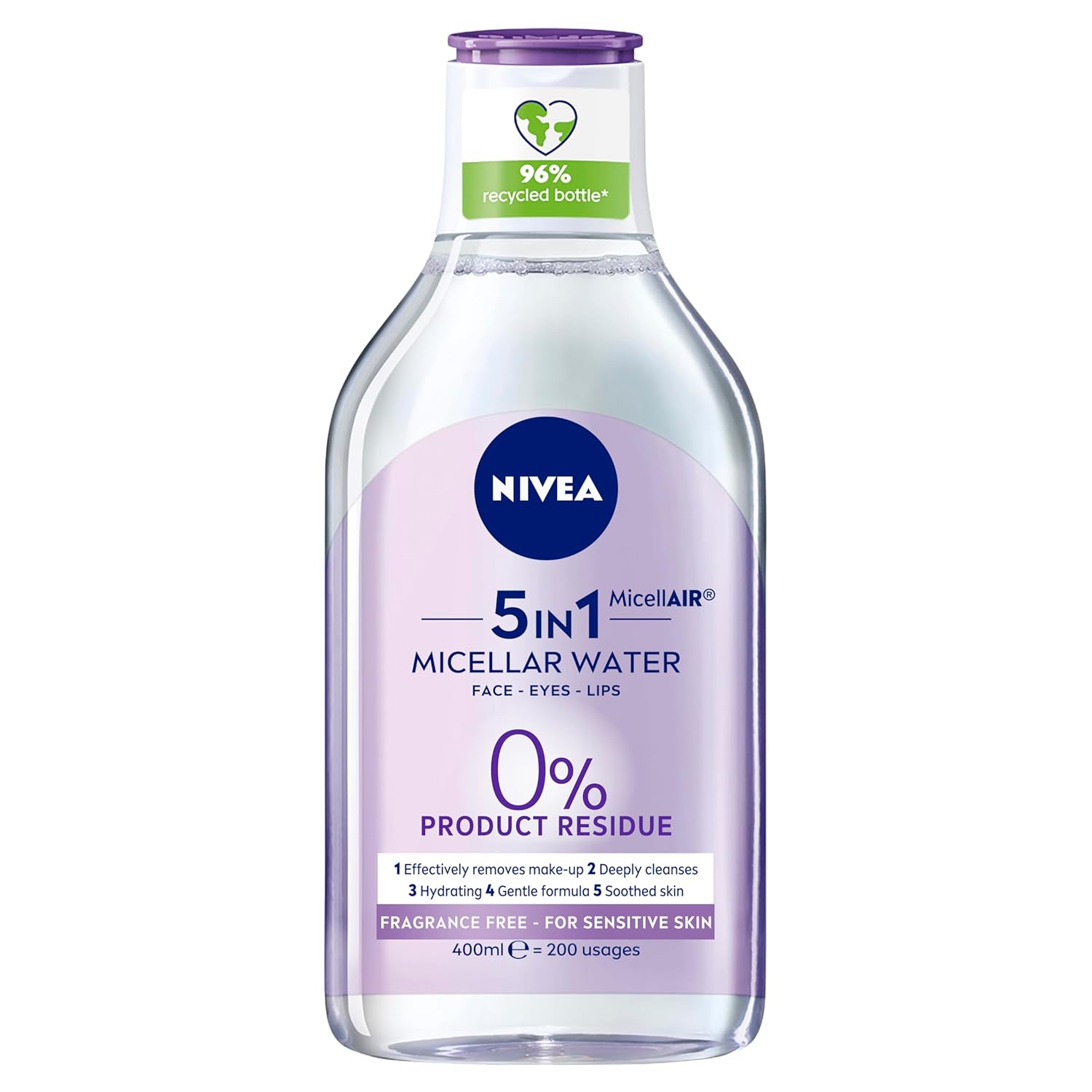 Nivea 5in1 Micellar Water for Sensitive Skin 400ml 1 Nivea 5in1 Micellar Water for Sensitive Skin 400ml