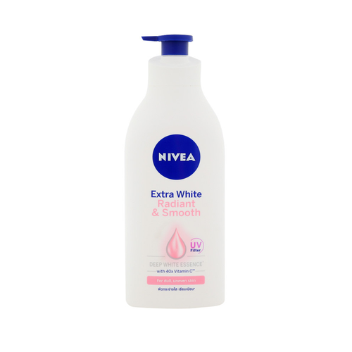 Nivea Extra White Radiant And Smooth Body Lotion 600ml 2 Nivea Extra White Radiant And Smooth Body Lotion 600ml - Image 2