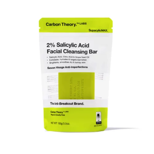 Carbon Theory 2% Salicylic Acid Facial Cleansing Bar 100g