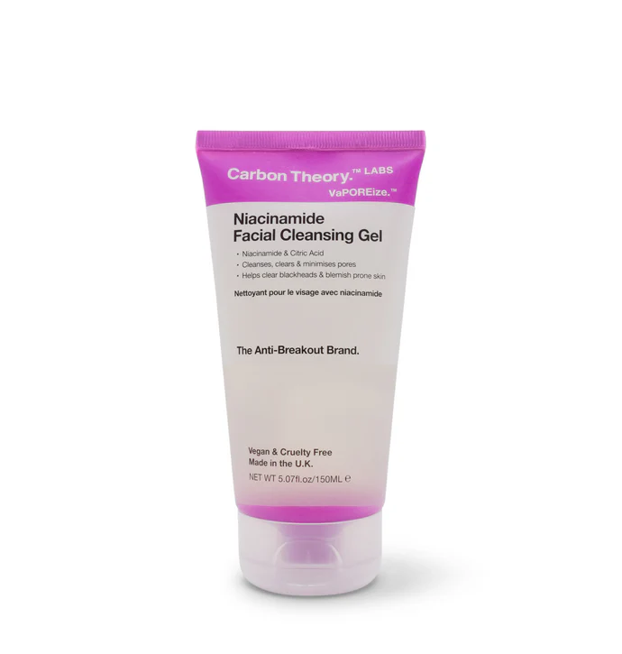 Carbon Theory Niacinamide Facial Cleansing Gel 150ml 1 Carbon Theory Niacinamide Facial Cleansing Gel 150ml