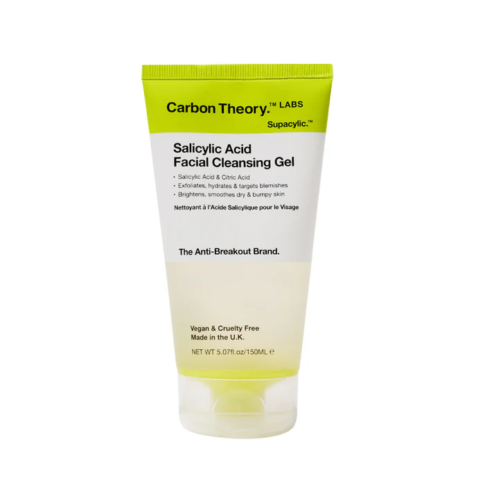 Carbon Theory Salicylic Acid Facial Cleansing Gel 150ml 1 Carbon Theory Salicylic Acid Facial Cleansing Gel 150ml