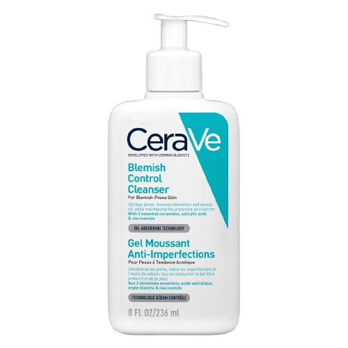 Cerave Blemish Control Cleanser 8 Fl Oz/236ml