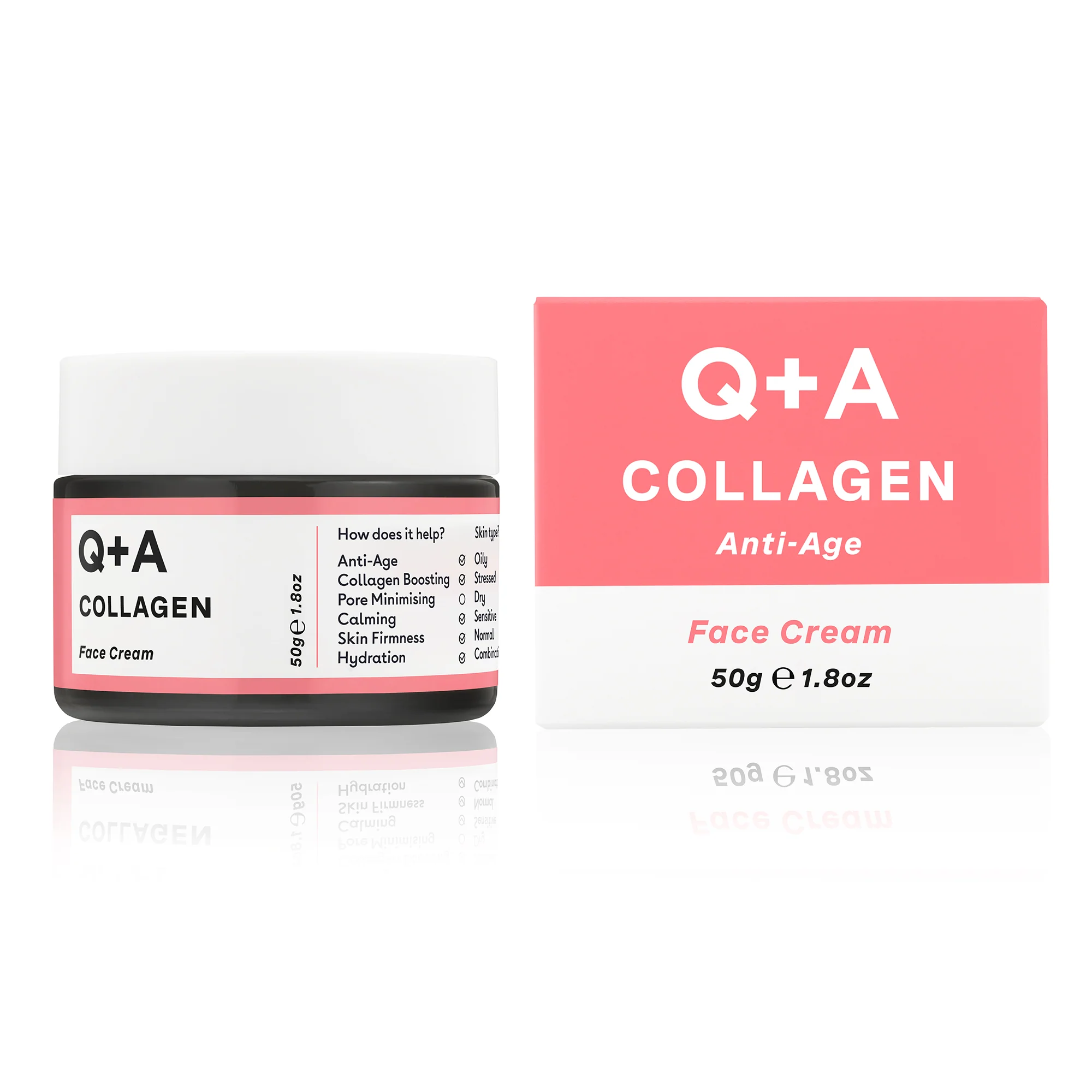 Q+A Collagen Face Cream 50g 1 Q+A Collagen Face Cream 50g