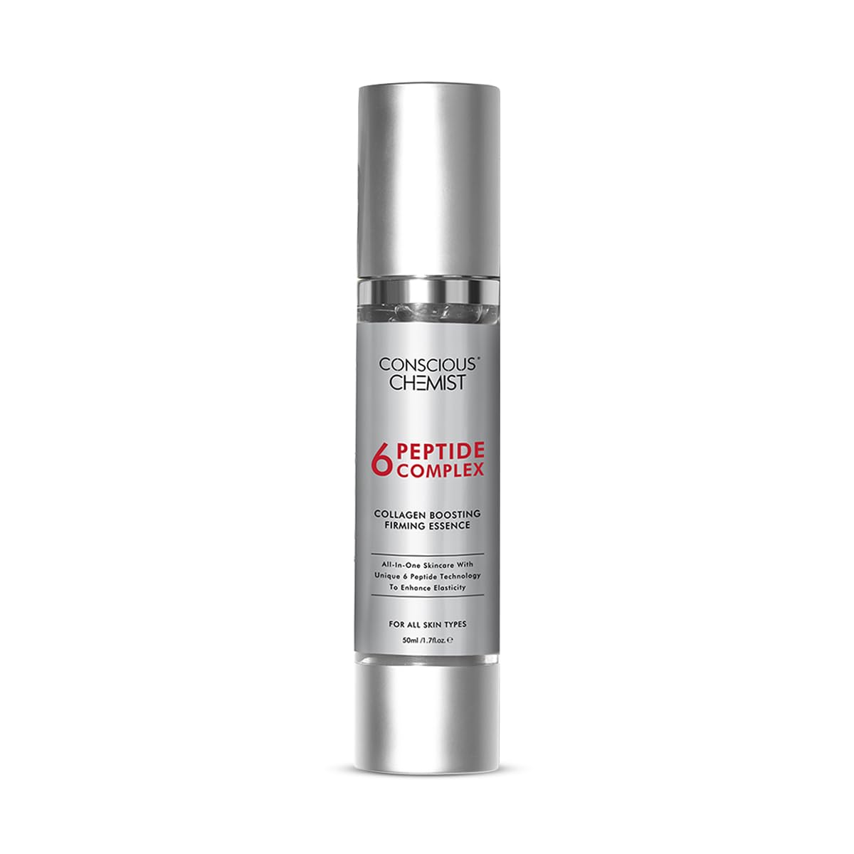 Conscious Chemist 6 Peptide Complex Collagen Boosting Firming Essence 50ml 1 Conscious Chemist 6 Peptide Complex Collagen Boosting Firming Essence 50ml