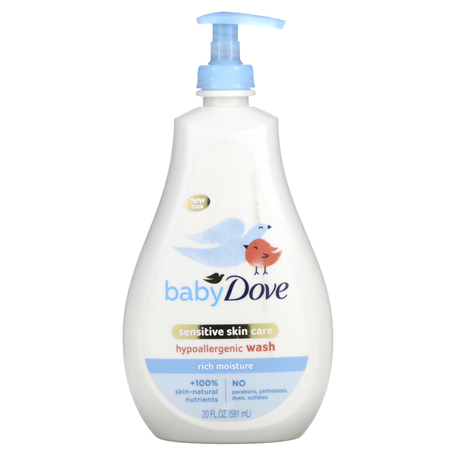 Dove Baby Hypoallergenic Wash 591ml 1 Dove Baby Hypoallergenic Wash 591ml