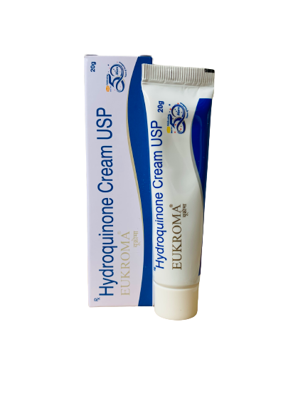 Eukroma Hydroquinone 4% Cream Usp 20G 1 Eukroma Hydroquinone 4% Cream Usp 20G