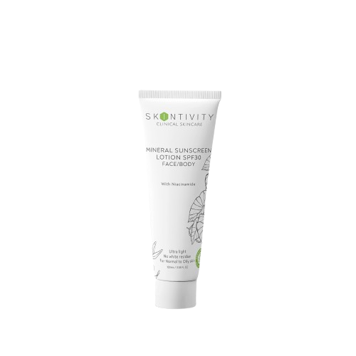 Skintivity Mineral Sunscreen Lotion SPF30 Face/Body 100ml 1 Skintivity Mineral Sunscreen Lotion SPF30 Face/Body 100ml
