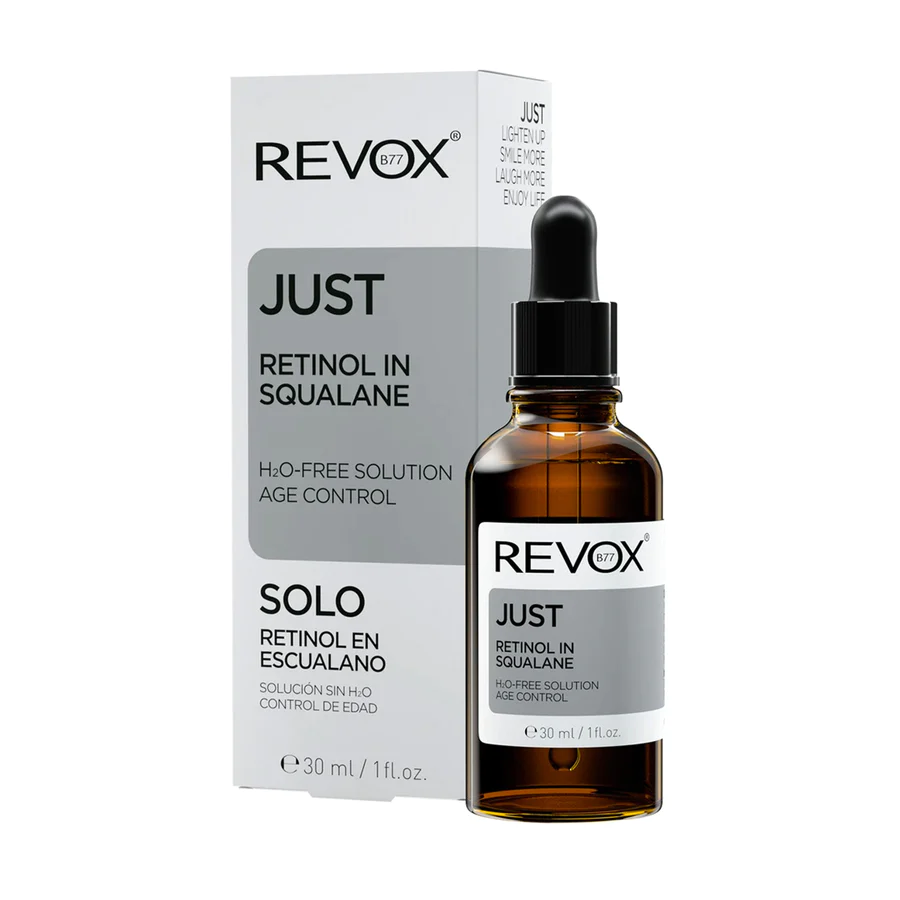 Revox B77 Just Retinol in Squalane H20-Free Solution Age Control 1fl oz (30ml) 1 Revox B77 Just Retinol in Squalane H20-Free Solution Age Control 1fl oz (30ml)