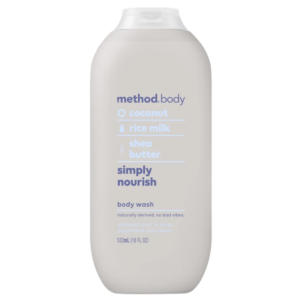 Method Body Simply Nourish Body Wash 532ml 1 Method Body Simply Nourish Body Wash 532ml