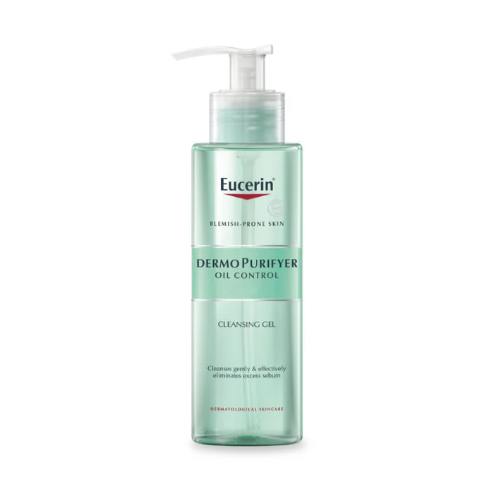 Eucerin Dermo Purifyer Oil Control Cleansing Gel 200ml 1 Eucerin Dermo Purifyer Oil Control Cleansing Gel 200ml