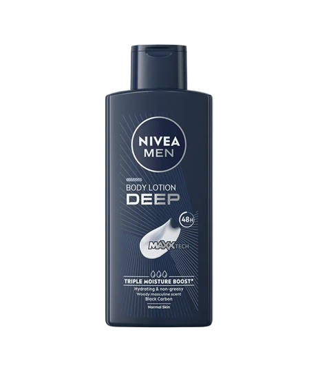 Nivea Men Deep Body Lotion for Men - 400ml 1 Nivea Men Deep Body Lotion for Men – 400ml