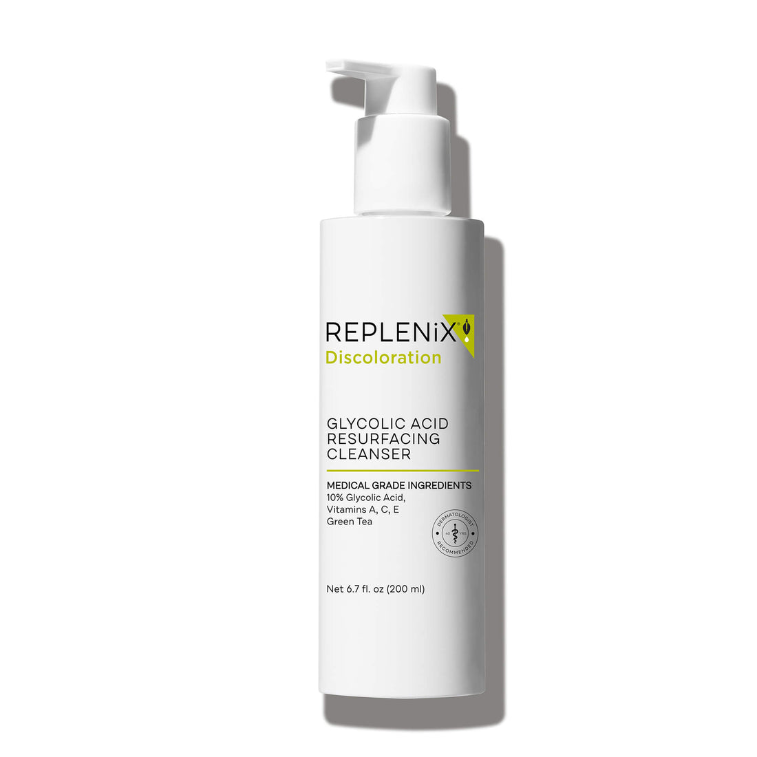 Replenix Discoloration Glycolic Acid Resurfacing Cleanser 200ml 1 Replenix Discoloration Glycolic Acid Resurfacing Cleanser 200ml