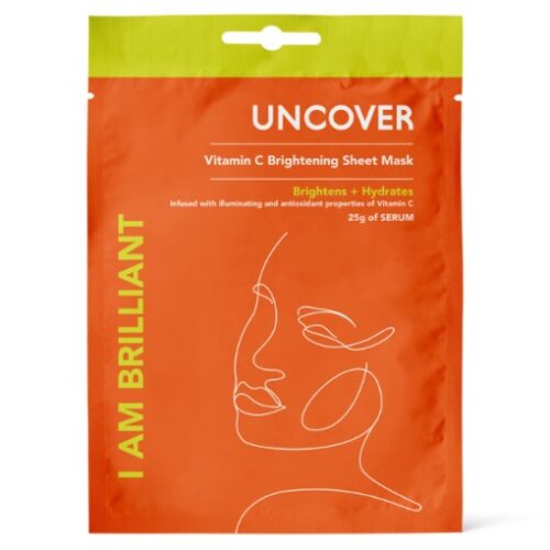Uncover I Am Brilliant – Vitamin C Brightening Sheet Mask 25G