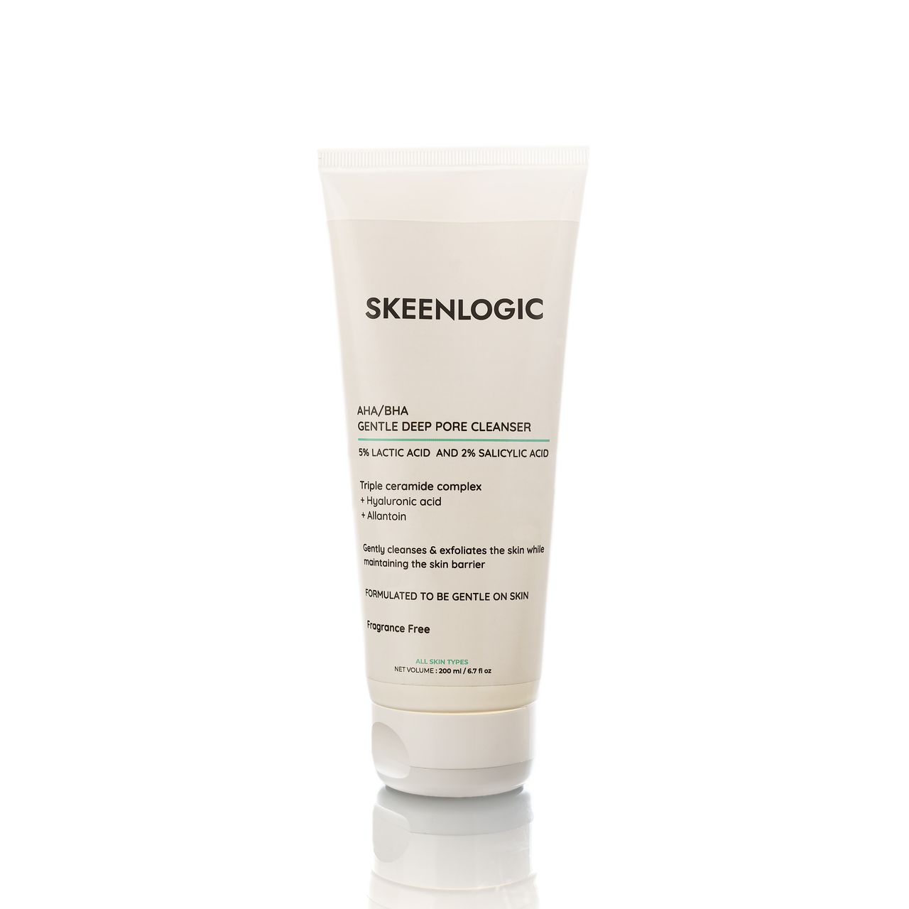 Skeenlogic AHA/BHA Gentle Deep Pore Cleanser 200ml/6.7fl oz 1 Skeenlogic AHA/BHA Gentle Deep Pore Cleanser 200ml/6.7fl oz
