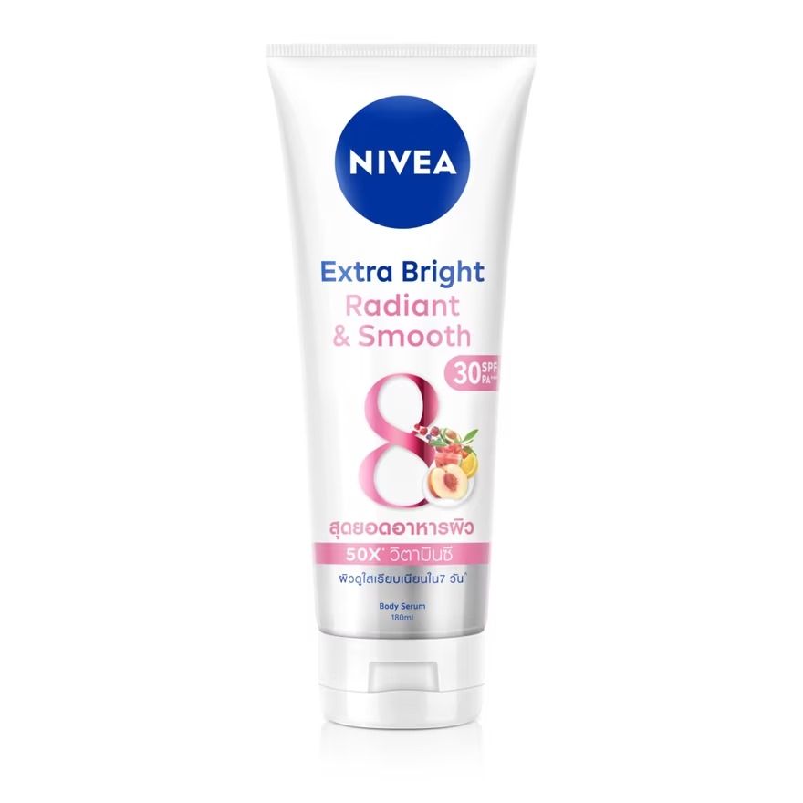 Nivea Extra Bright Radiant And Smooth Body Serum Lotion 50X 180Ml 1 Nivea Extra Bright Radiant And Smooth Body Serum Lotion 50X 180Ml