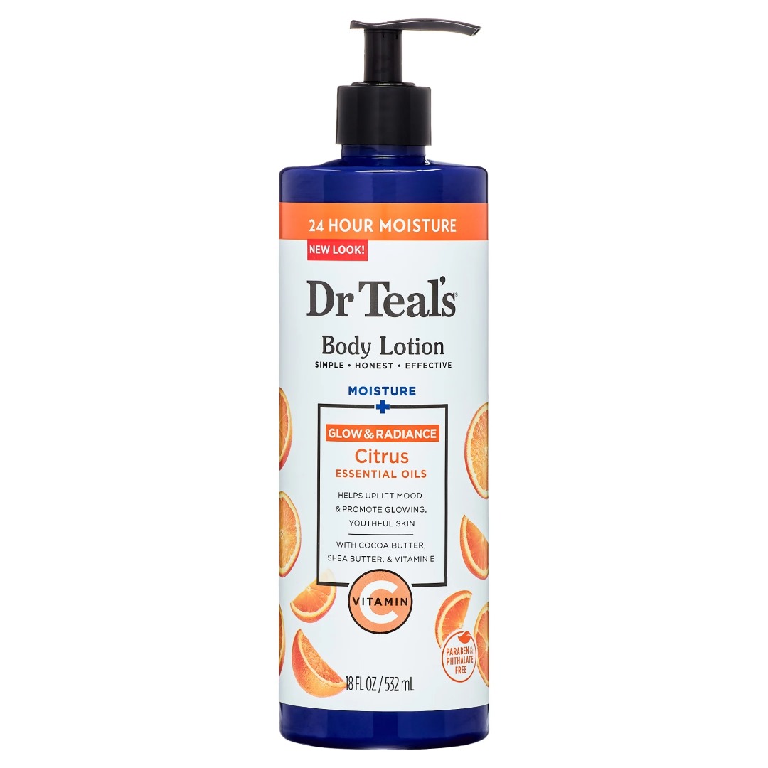 Dr Teal's Vitamin C Body Lotion 18 Oz. 1 Dr Teal’s Vitamin C Body Lotion 18 Oz.