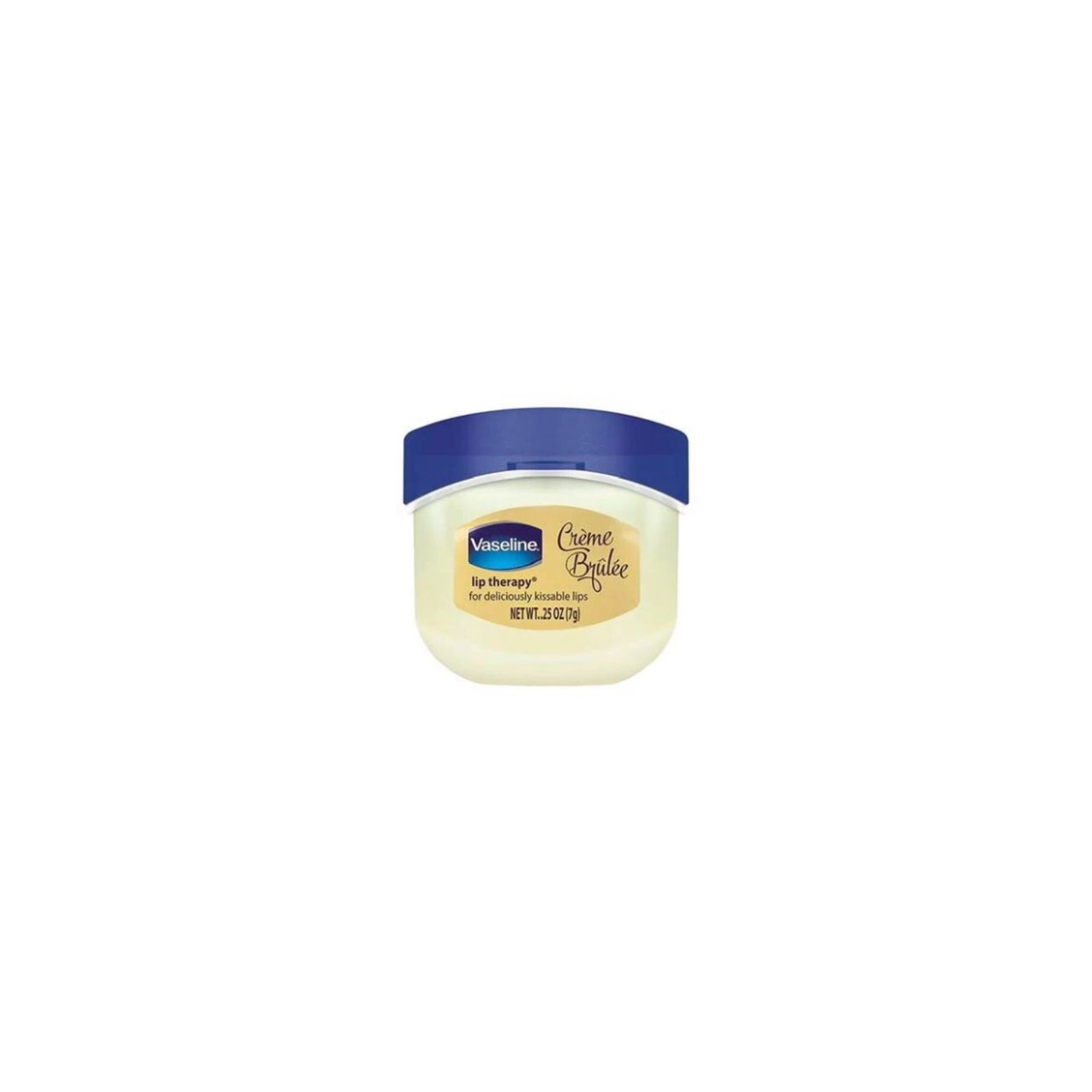 Vaseline Creme Brulee lip Care Balm 7g 0.25oz 1 Vaseline Creme Brulee lip Care Balm 7g 0.25oz