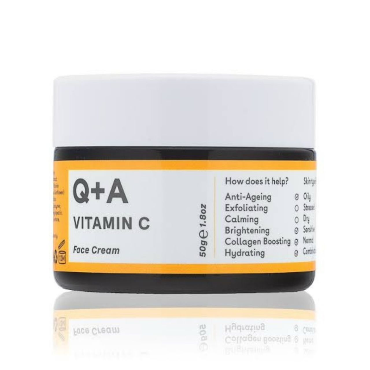 Q+A Vitamin C Radiance Face Cream 50ml 1 Q+A Vitamin C Radiance Face Cream 50ml