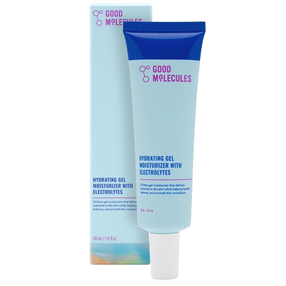 Good Molecules Hydrating Gel Moisturizer with Electrolytes 50ml/1.6fl oz 1 Good Molecules Hydrating Gel Moisturizer with Electrolytes 50ml/1.6fl oz