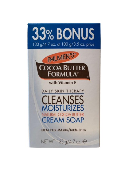 Palmer's Cocoa Butter Formula Moisturizing Cream Soap with Vitamin E, 33% BONUS- 4.7oz (133g) 1 Palmer's Cocoa Butter Formula Moisturizing Cream Soap with Vitamin E, 33% BONUS- 4.7oz (133g)