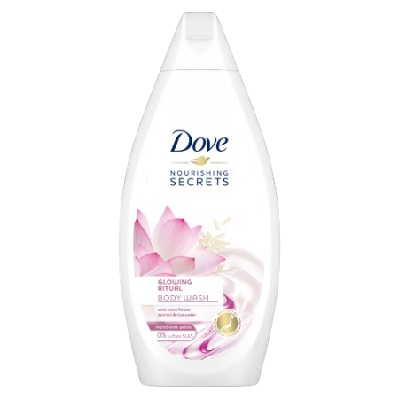 Dove Glowing Body Wash with Rice water & Lotus flower 750ml