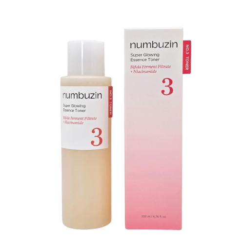 Numbuzin - No. 3 Super Glowing Essence Toner - 200ml 1 Numbuzin - No. 3 Super Glowing Essence Toner - 200ml