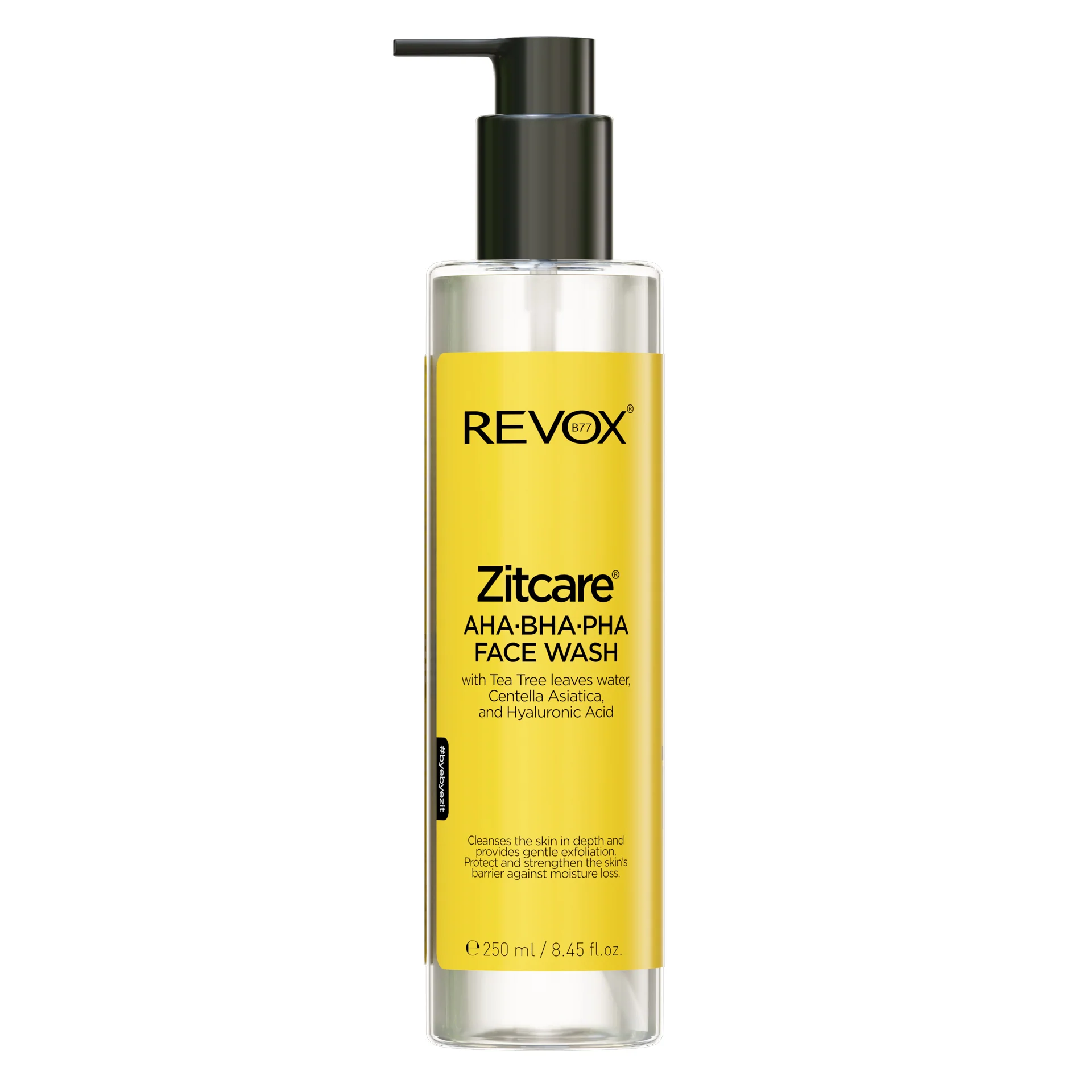 Revox B77 Zitcare AHA. BHA. PHA. Face wash 8.45fl oz / 250ml. 1 Revox B77 Zitcare AHA. BHA. PHA. Face wash 8.45fl oz / 250ml.