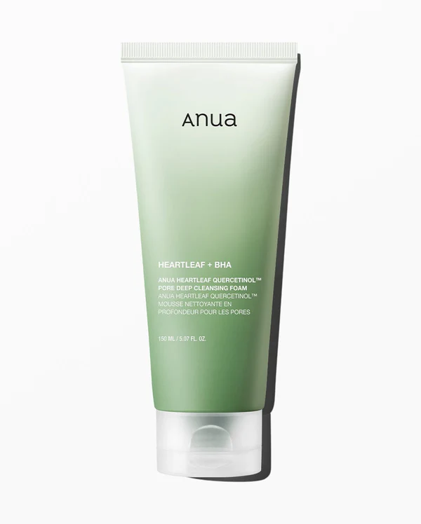 Anua Heartleaf Quercetinol Pore Deep Cleansing Foam 150mL 1 Anua Heartleaf Quercetinol Pore Deep Cleansing Foam 150mL