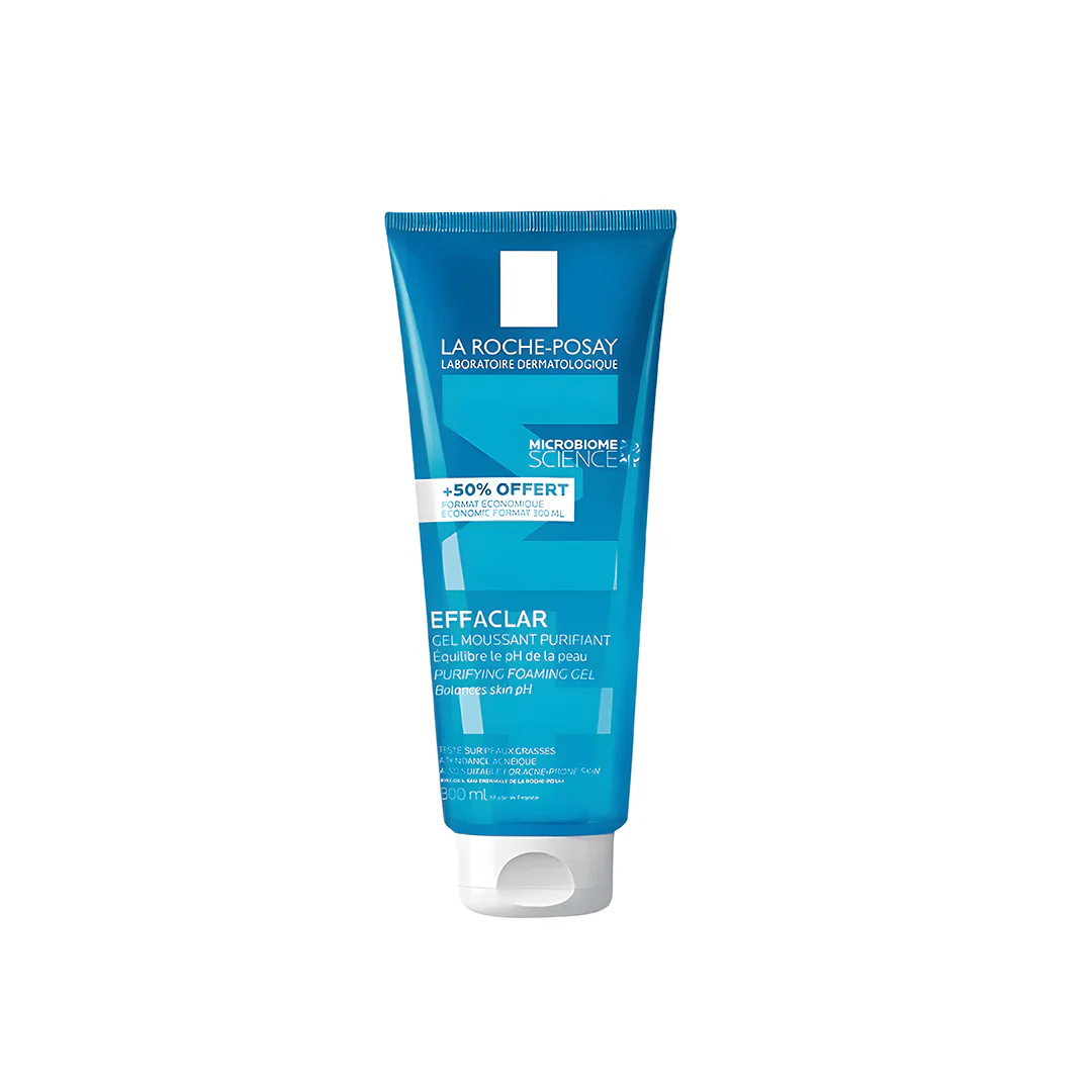 La Roche-Posay Effaclar Gel Moussant Purifying Foaming Gel 300ml 1 La Roche-Posay Effaclar Gel Moussant Purifying Foaming Gel 300ml