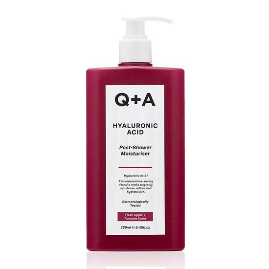 Q+A Hyaluronic Acid Post-Shower Moisturiser 250ml 1 Q+A Hyaluronic Acid Post-Shower Moisturiser 250ml