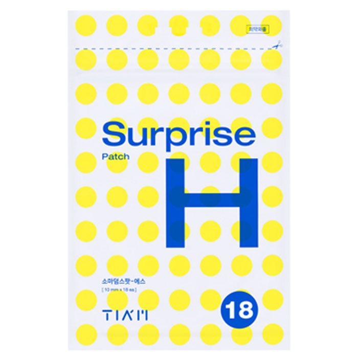 Tiam Surprise H Patch (7mm x10pcs+10mm x 5pcs+12mm x 9pcs)18 patches. 1 Tiam Surprise H Patch (7mm x10pcs+10mm x 5pcs+12mm x 9pcs)18 patches.