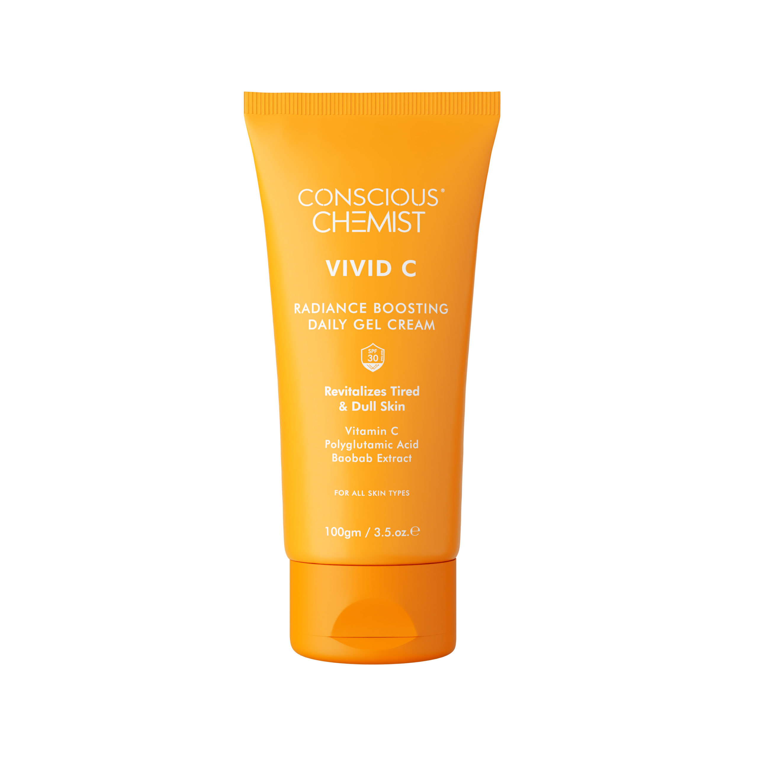 Conscious Chemist Vivid C Radiance Boosting Daily Gel Cream 100gm 1 Conscious Chemist Vivid C Radiance Boosting Daily Gel Cream 100gm