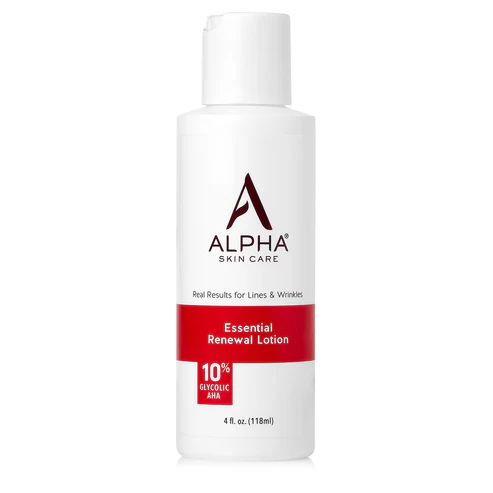 Alpha Skin Care Essential Renewal Lotion 10% Glycolic AHA 4fl.oz (118ml) 1 Alpha Skin Care Essential Renewal Lotion 10% Glycolic AHA 4fl.oz (118ml)