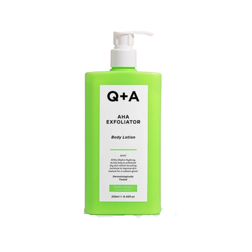 Q+A AHA Exfoliator Body Lotion 250ml 1 Q+A AHA Exfoliator Body Lotion 250ml