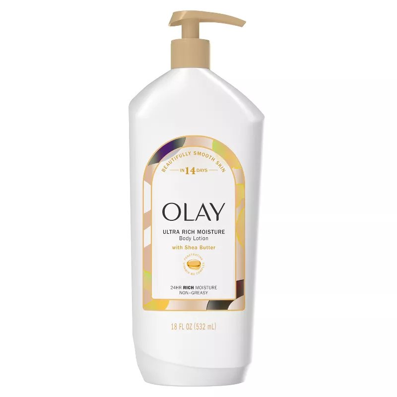 Olay Ultra Rich Moisture Body Lotion with Shea Butter 18FL OZ (532ml) 1 Olay Ultra Rich Moisture Body Lotion with Shea Butter 18FL OZ (532ml)