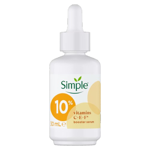Simple 10% Vitamins C+E+F Booster Serum 30ml 1 Simple 10% Vitamins C+E+F Booster Serum 30ml