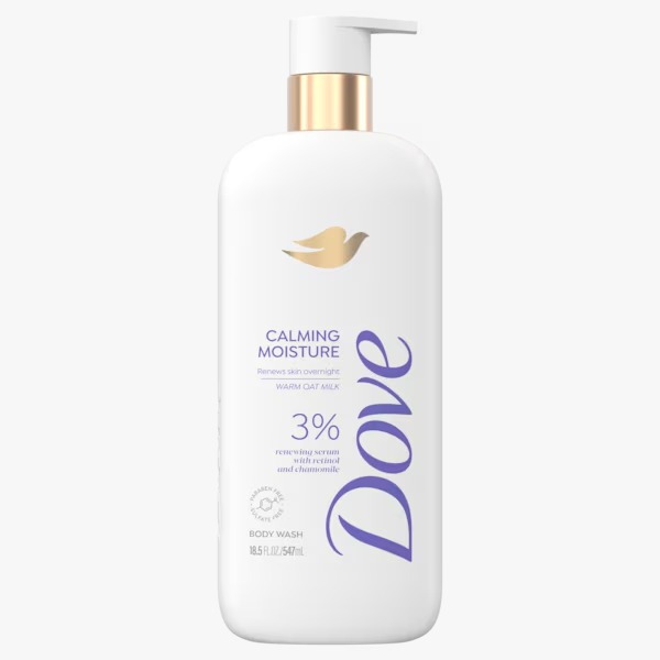 Dove Calming Moisture 3% Body Wash 547ml 1 Dove Calming Moisture 3% Body Wash 547ml