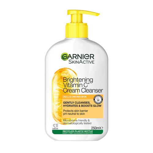 Garnier Vitamin C Brightening Cream Cleanser 250ml 1 Garnier Vitamin C Brightening Cream Cleanser 250ml
