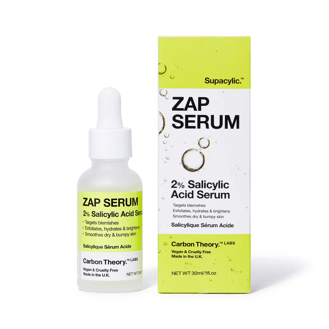 Carbon Theory Zap Serum 2% Salicylic Acid Serum 30ml 1 Carbon Theory Zap Serum 2% Salicylic Acid Serum 30ml