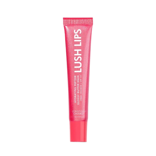 Conscious Chemist Pinky Promise Hydrating Peptide Glossy Butter Lip Balm SPF15 (15gm)